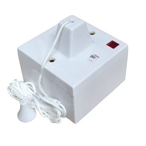 electric shower switch box|pull cord for electric shower.